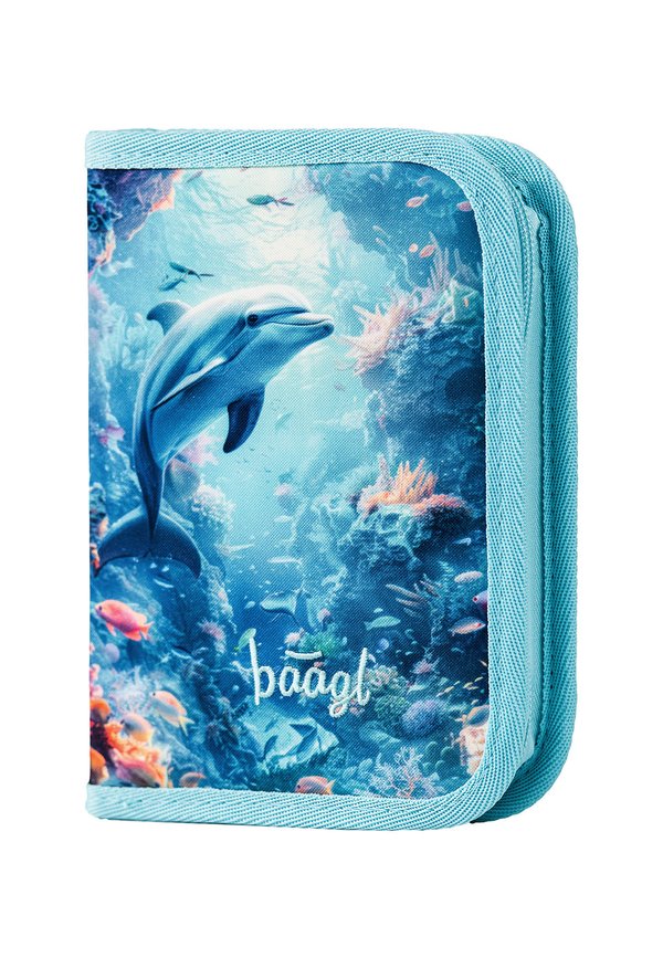 DELPHIN SET 3  – Schulranzen Set – türkis