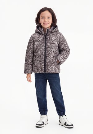 Name it, NKFMORY PUFFER JACKET - Χειμωνιάτικο μπουφάν - beige/brown