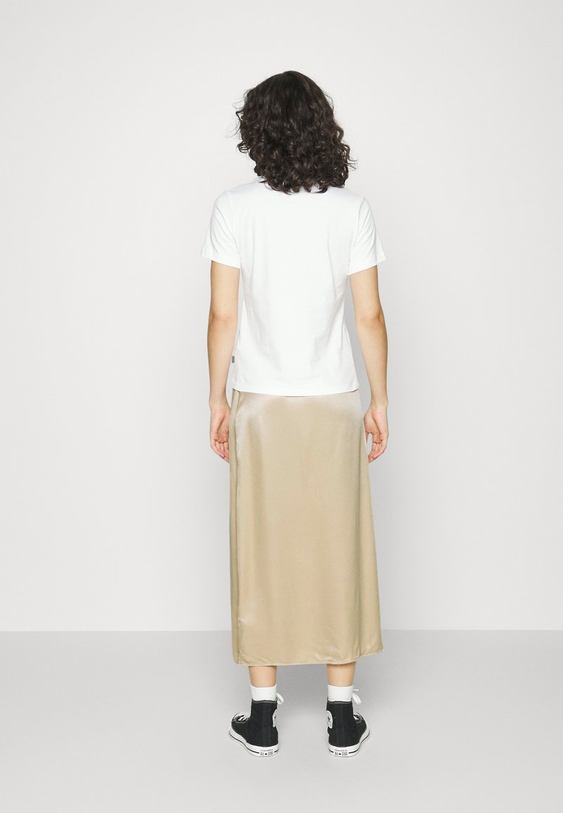 Damen Jeansröcke | NA-KD OVERLAP MIDI SKIRT Wickelrock light beige/beige - SF20902 Damen Jeansröcke | NA-KD OVERLAP MIDI SKIRT Wickelrock light beige/beige - SF20902