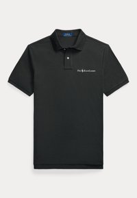 CLASSIC FIT LOGO MESH POLO SHIRT - Poloskjorter - faded black