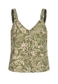 VIETNI TIA FRILL STRAP - Blouse - beige