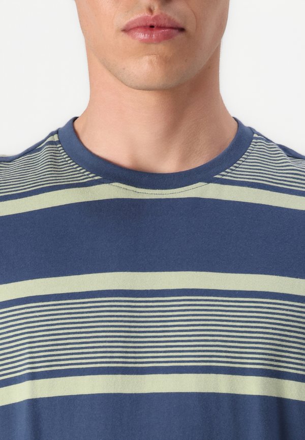 SPILMAN - Print T-shirt - dark denim2