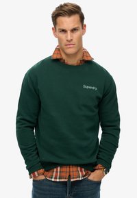 Superdry & Co CORE LOGO CITY CREW  - Sudadera - enamel green