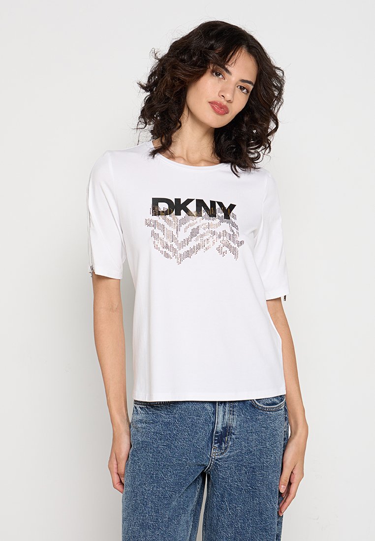 DKNY T-shirt print wit