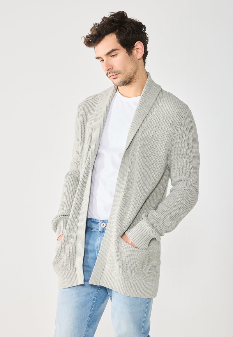 Runcati Cardigan Schalkragen Herren Herren Strickjacken U1405