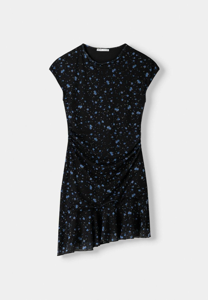 Bershka Jurk zwart denim/blackdenim Bershka Jurk zwart denim/blackdenim