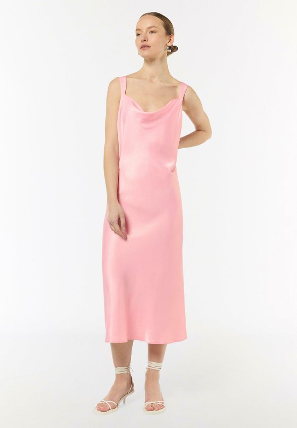 MIT WASSERFALL-AUSSCHNITT - Cocktailkleid/festliches Kleid - rosa