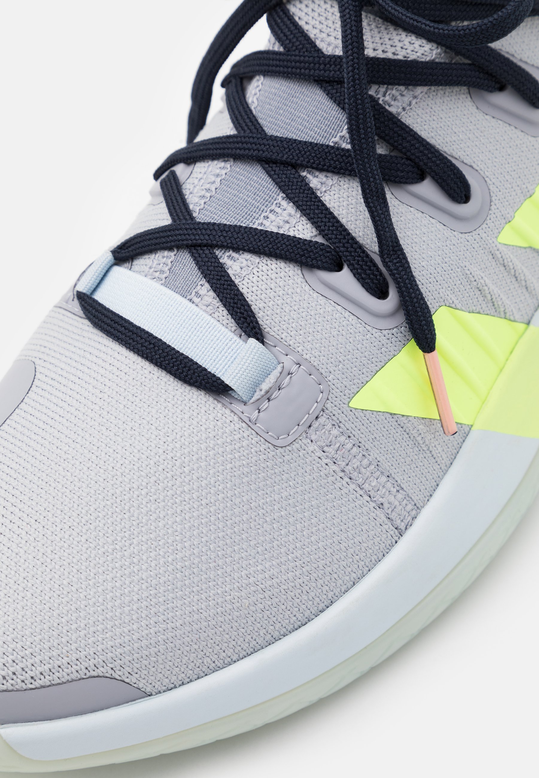 adidas Performance STABIL NEXT GEN PRIMEBLUE - Handball shoes - half  silver/hi-res yellow/legend ink/light grey - Zalando.co.uk