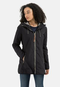 camel active LANGER - Wintermantel - black