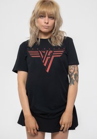 Paradiso Clothing VAN HALEN CLASSIC BAND LOGO BOYFRIEND FIT - Print T-shirt - black