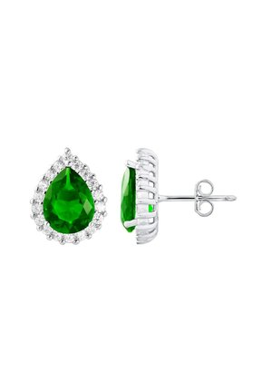 CRISTAL DUCHESSE - Boucles d'oreilles - vert