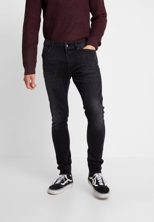 Slim fit -farkut - black denim