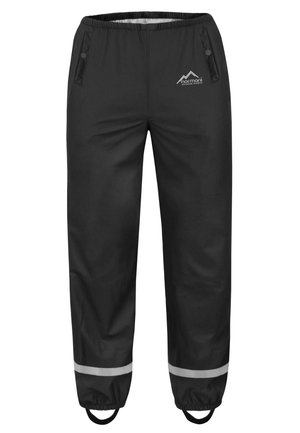 WASSERDICHTE UNGEFÜTTERTE ÜBERZIEHHOSE - Rain trousers - schwarz