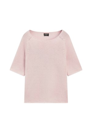 Massimo Dutti, T-shirt con stampa - pink