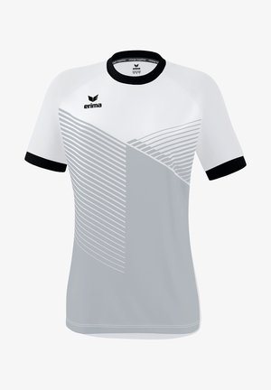 Erima Print T-shirt - weiss schwarz