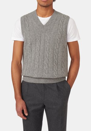 LACROSS SLIPOVER - Trui - grey melange