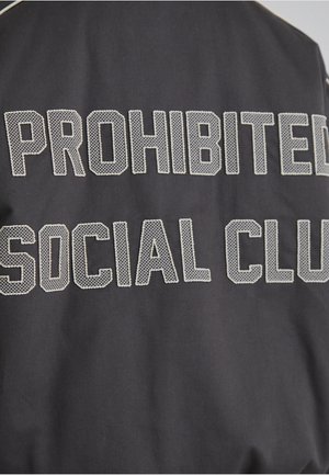 PROHIBITED Bomberjacke - grey cream