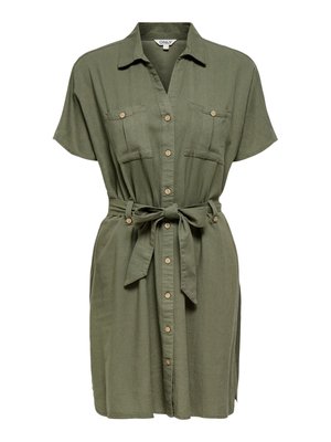 ONLY ONLGOA KURZES  - Robe chemise - smokey olive