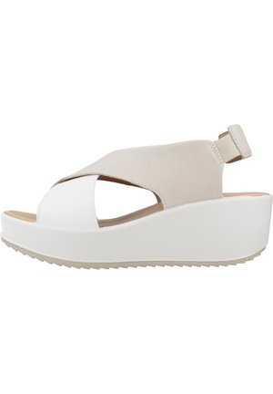 Sandalias con plataforma - beige