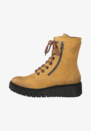 Tamaris, Plateaustiefelette - saffron matt