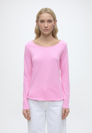 SLUBJERSEY LANGARMSHIRT CREWNECK - Majica z dolgimi rokavi - bubblegum pink