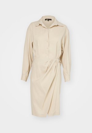 Maje RILINEN - Vestido camisero - beige