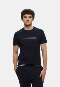 Harmont & Blaine - T-shirt print - blu Miniatuurafbeelding 1