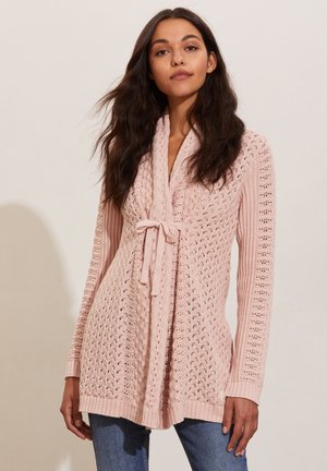 MISS CHARMING - Kardigan - pink sand