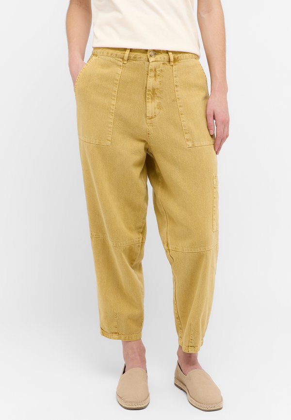 Jeans Tapered Fit - braun