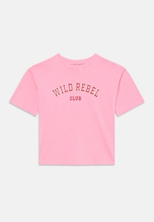 KOGJASMINE BOXY - T-shirts med print - sea pink