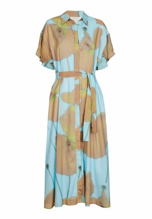 BEDRUCKTES KNIELANGES  - Blousejurk - turkoois