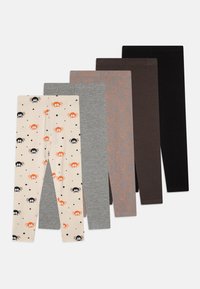 Friboo 5 PACK - Legging (type pantalon) - beige/brown/black