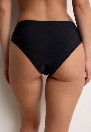 Next, EMBROIDERED - Slip - black