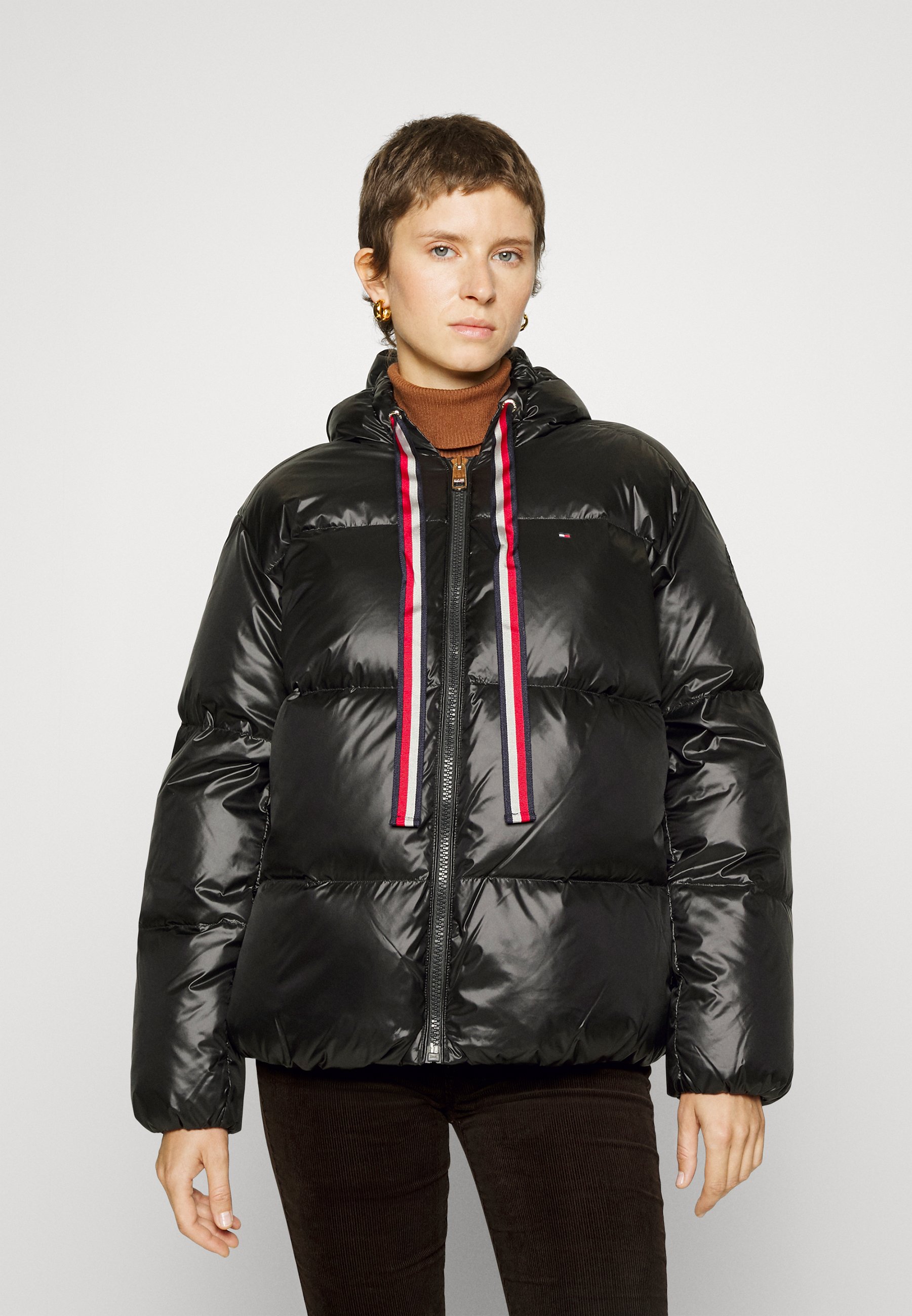 Hilfiger PADDED PUFFER JACKET - Dunjakker - black/sort Zalando.dk