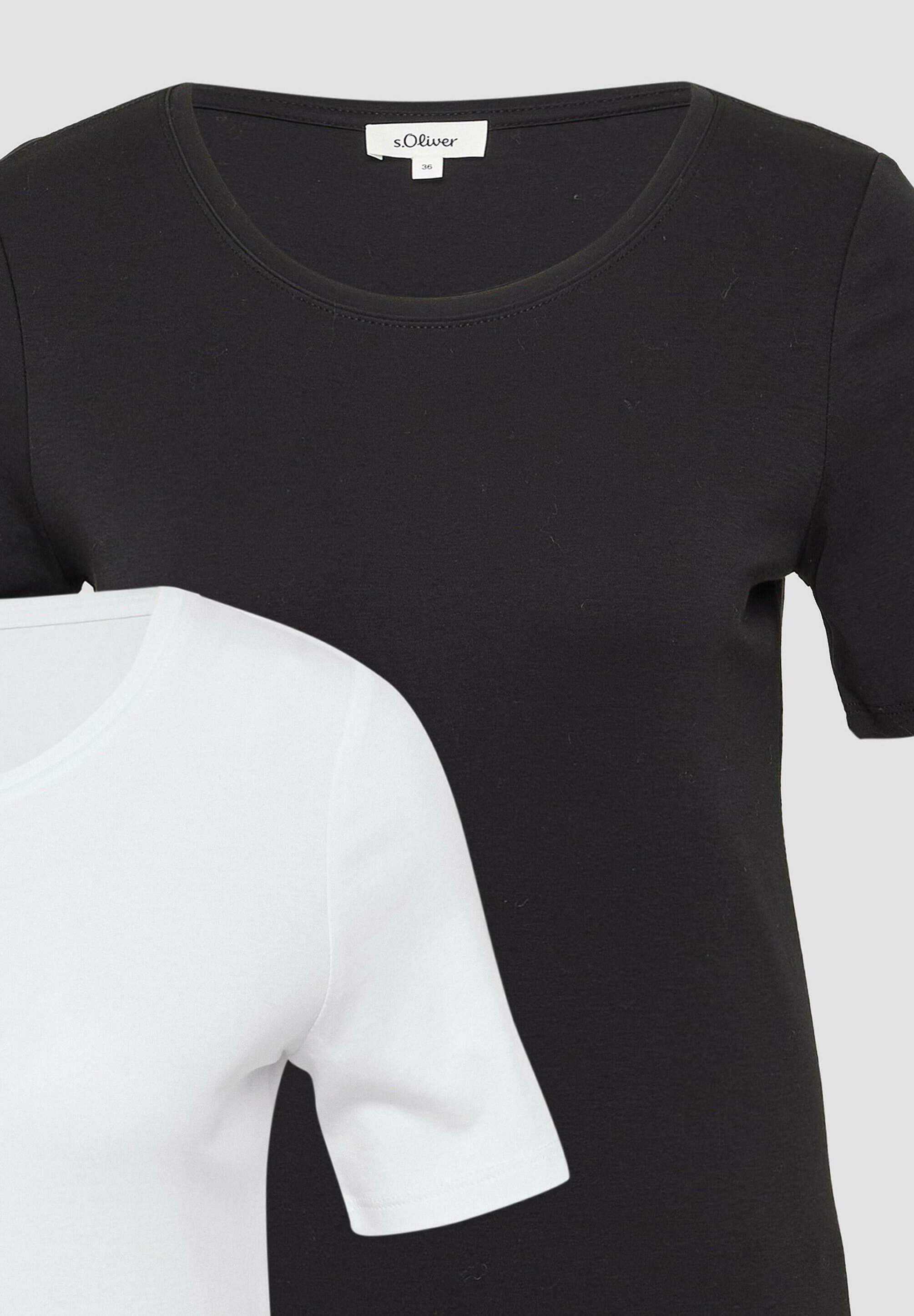 S.Oliver Maglietta Corta Donna, Maniche Corte, Basic