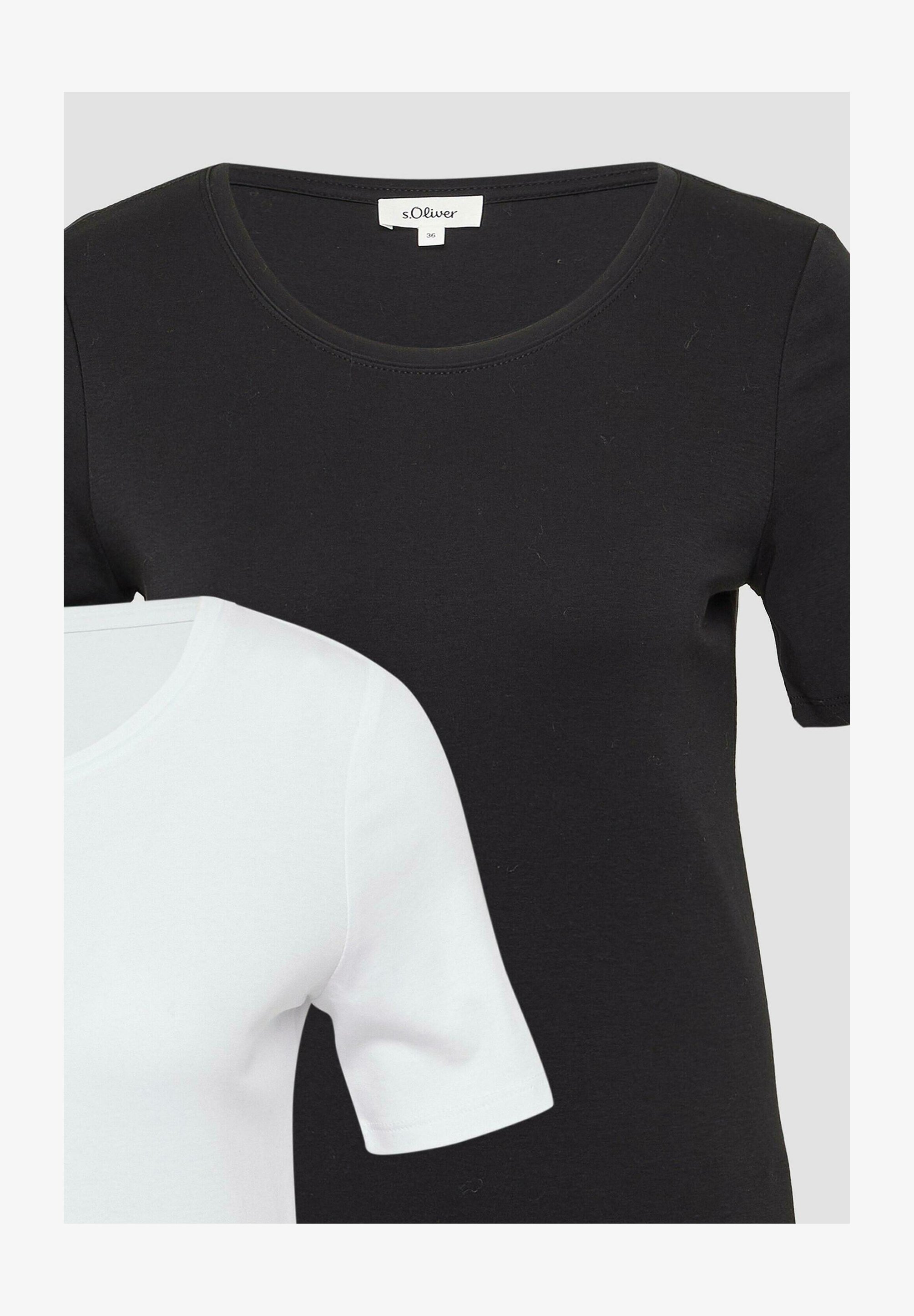 S.Oliver Maglietta Corta Donna, Maniche Corte, Basic