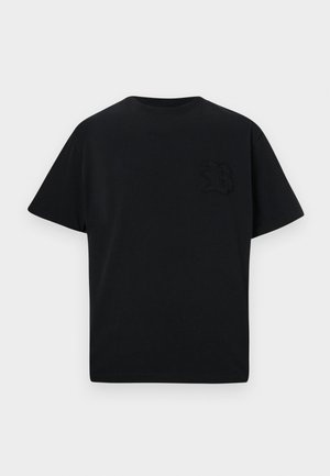 BLUEMARBLE CHAIN STITCH - T-shirts - black