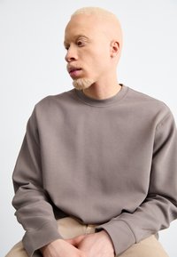 Nike Sportswear CREW - Felpa - cave stone