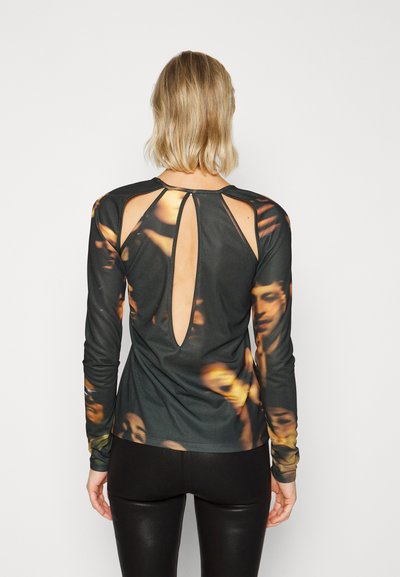 WOOD WOOD EMMA CUT OUT - Μπλούζα - black