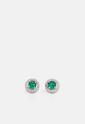 EARRINGS ESSENTIAL - Boucles d'oreilles - silver-coloured/white/green