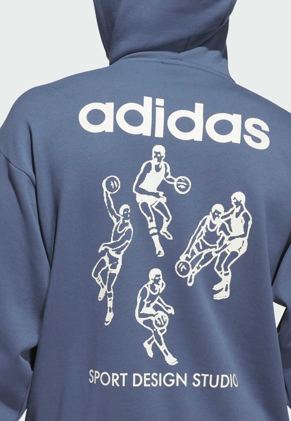 WWH - Hoodie - preloved ink   ivory4