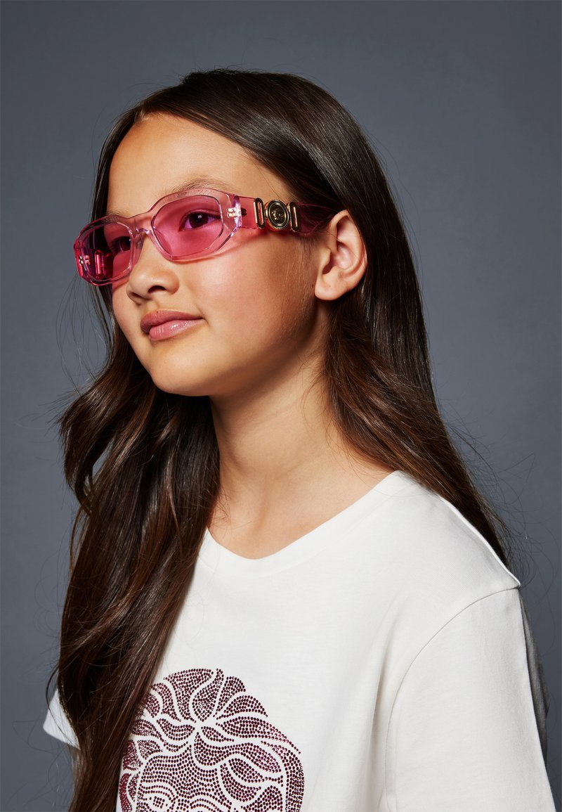 Rosa Lentes Versace Transparentes Versace 7-10 YEARS UNISEX  display picture 3