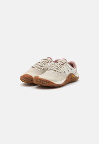 Merrell TRAIL GLOVE 7 - Bėgimo bateliai, skirti nelygiam paviršiui - oyster/gum