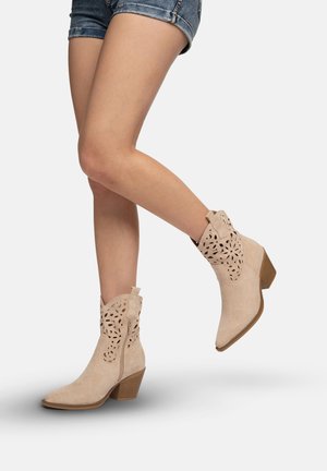 Cowboy- / bikerstøvlette - natur