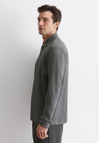 Marc O'Polo SET IN SLEEVE - Maglietta a manica lunga - graphite grey melange