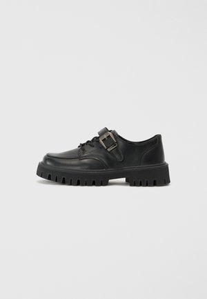 UNISEX - Sporty snøresko - black