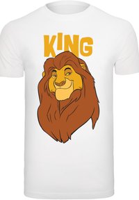 F4NT4STIC DISNEY CLASSICS MUFASA LION THE - black/schwarz T-Shirt print KING 