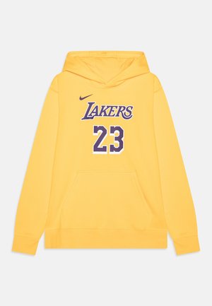 NBA LOS ANGELES LAKERS LEBRON JAMES CLUB ICON UNISEX - Luvtröja - amarillo