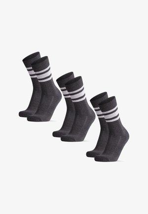 TENNIS CREW 3-PACK - Calcetines de deporte - grey/white