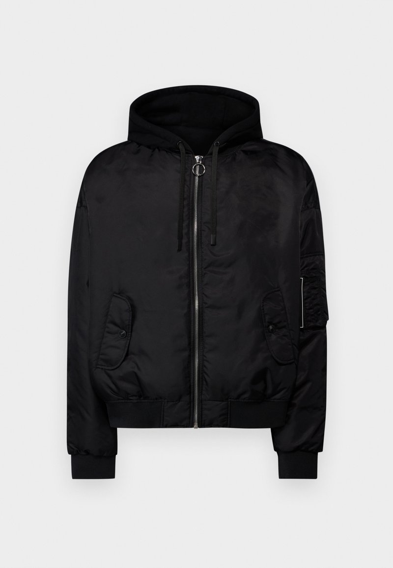 Versace Jeans Couture Sweater met rits zwart